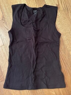 GAP Brown Scoop Neck Women's Tank Top